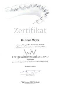 SDrucker Ba23030614181 DW Zertifikat