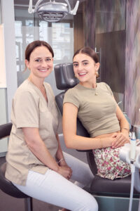 Ein strahlendes Lächeln gehört bei uns dazu