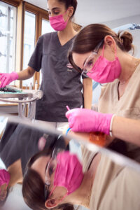 Konzentriert und mit Begsiterung bei der Sache